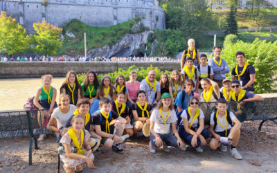 Pèlerinage des jeunes à Lourdes